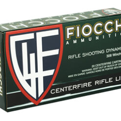 Fiocchi Ammunition, Rifle, 308 Winchester, 150 Grain, Pointed Soft Point, 20 Round Box