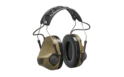3M/Peltor, ComTac VIII, Hearing Defender, Electronic Earmuff, Matte Finish, Coyote Brown, No Lead Included